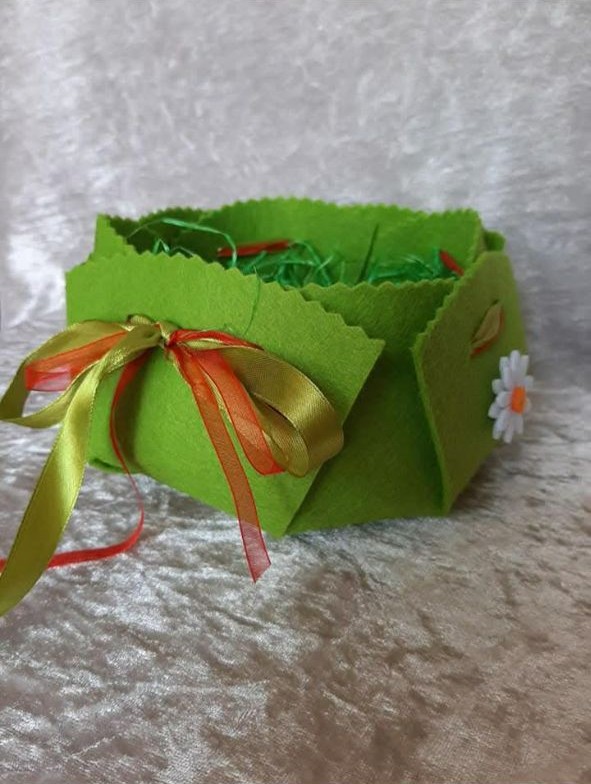 Cosuleț cadou verde