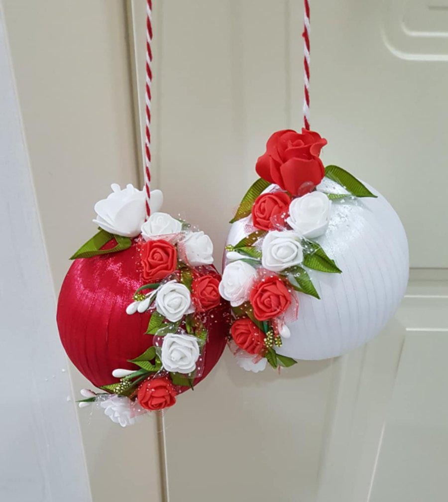 Mărțișor pentru decor „Coroana Primăverii”