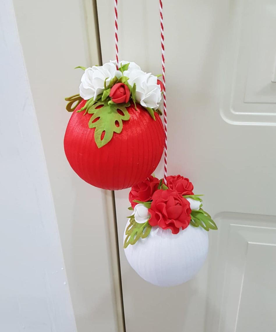 Mărțișor pentru decor „Trandafir de martie”