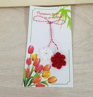 Mărțișor „Flori de in”