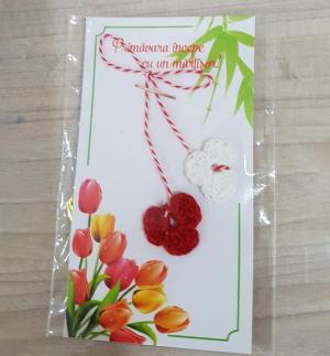 Mărțișor „Trifoi cu 3 foi”